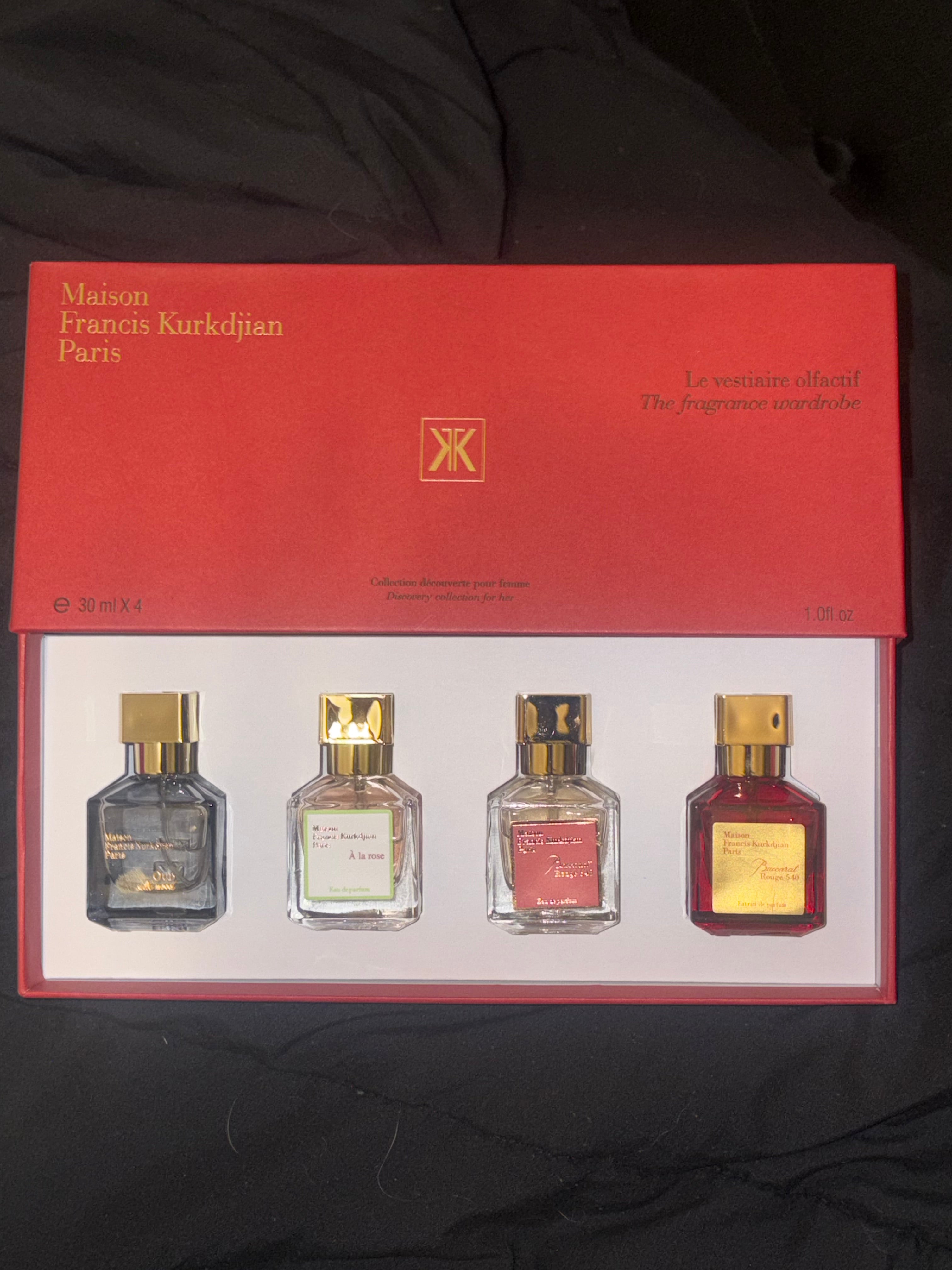 Luxury Fragrance Wardrobe Set (4-Piece Collection)