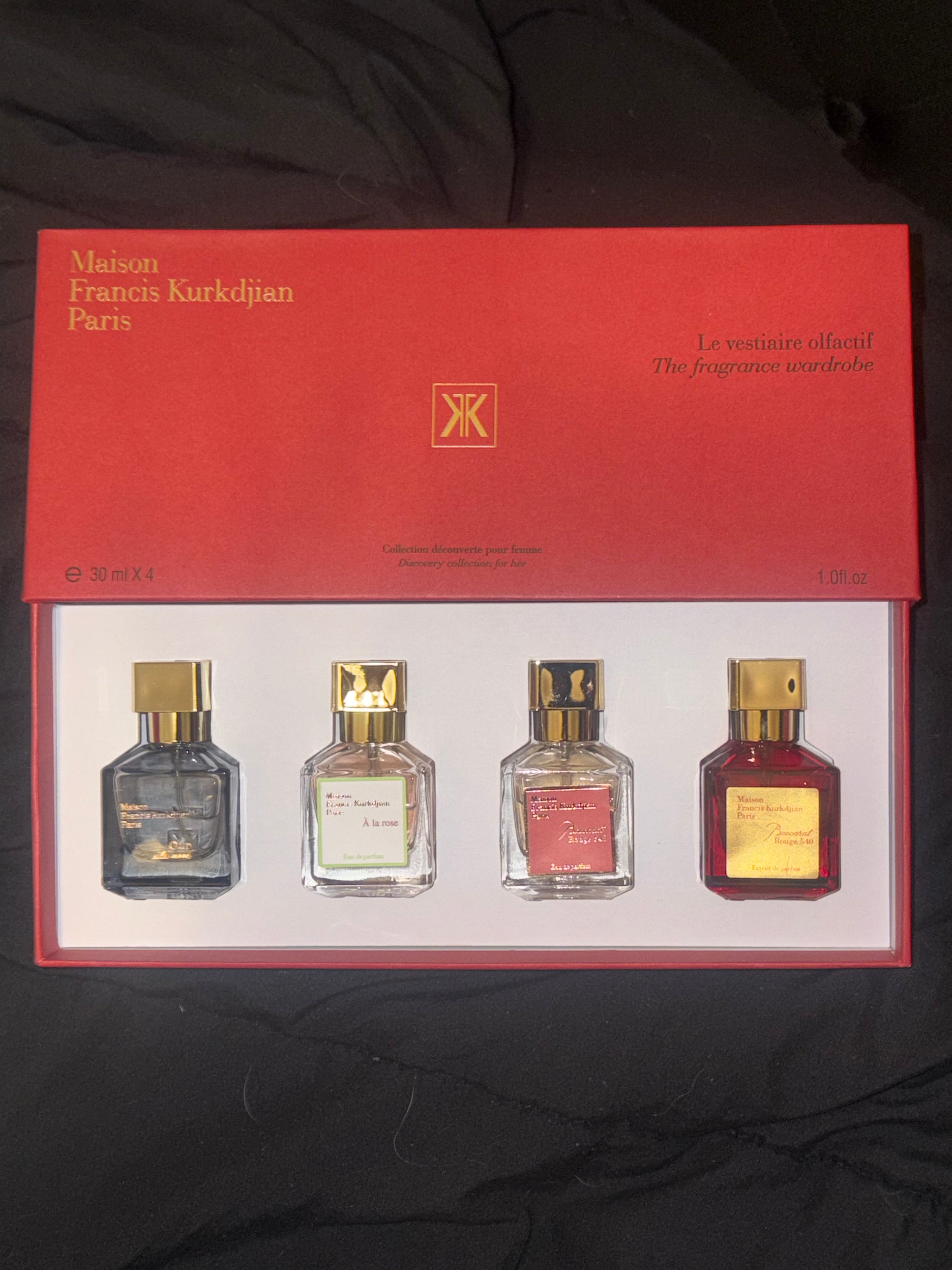Luxury Fragrance Wardrobe Set (4-Piece Collection)